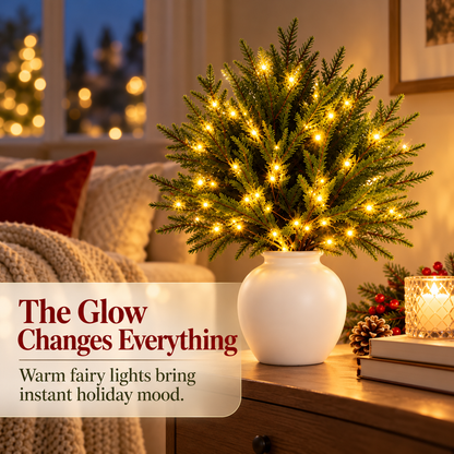 🎄 Artificial Pine Branches – DIY Christmas Greenery & Holiday Decor