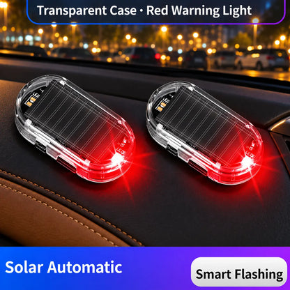 Solar-Powered Car Security Warning Light — Make Your Parked Car Look Less Like an Easy Target