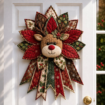 🎄Festive Quilted Christmas Door Hanging DIY Sewing Kit