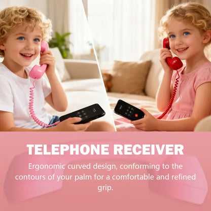 ☎️ Retro USB-C Phone Handset – Wired Vintage Receiver for Smartphones