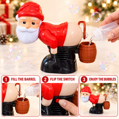 🎅🎈Holiday Farting Bubble Machine With 60 mL Solution