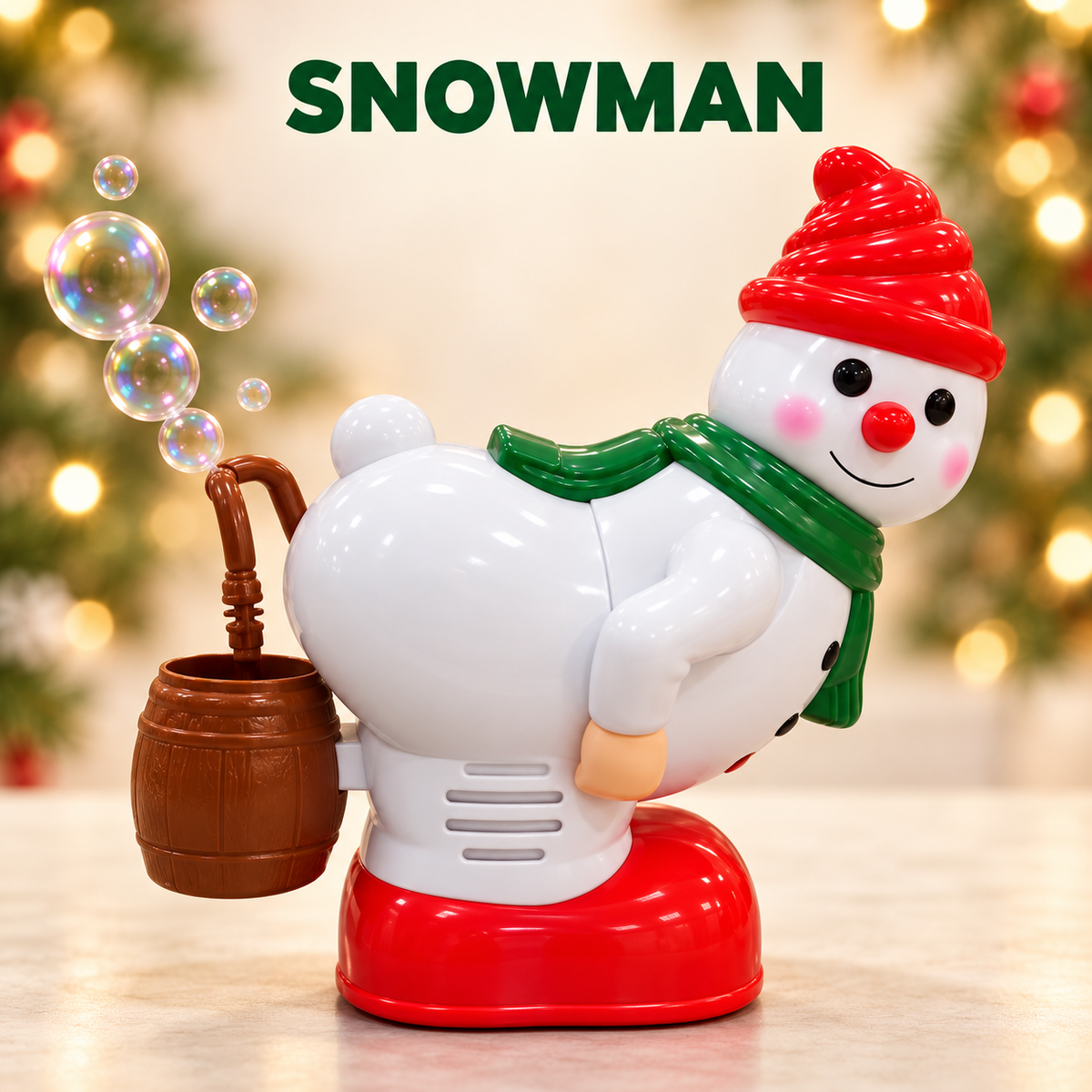 🎅🎈Holiday Farting Bubble Machine With 60 mL Solution