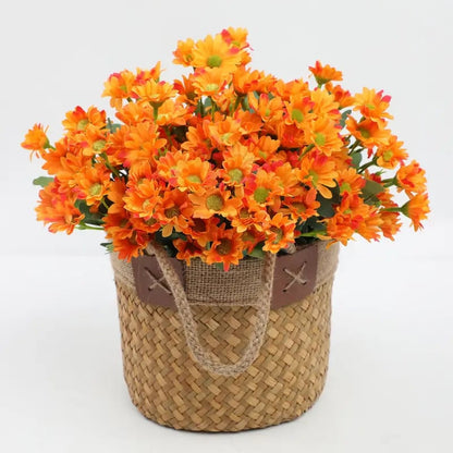 💥Limited stock 🌼- Artificial Outdoor Sunset Mums Flowers - UV resistant, Waterproof, Windproof