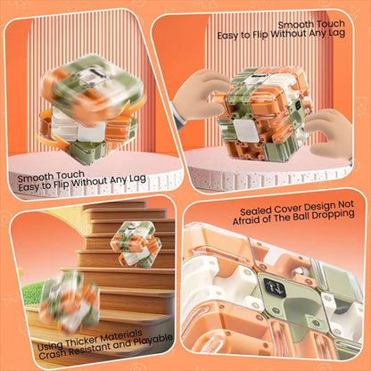 🎄🎁 2026 Christmas Surprise Gift：Fun 3D Maze Rolling Cube Puzzle