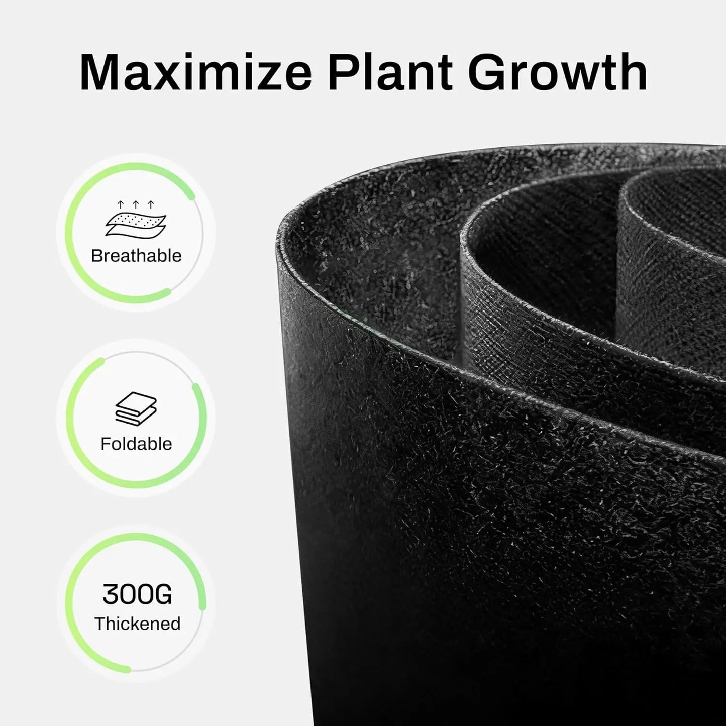 Plainlygoods™ 5-Pack 10 Gallon Grow Bags