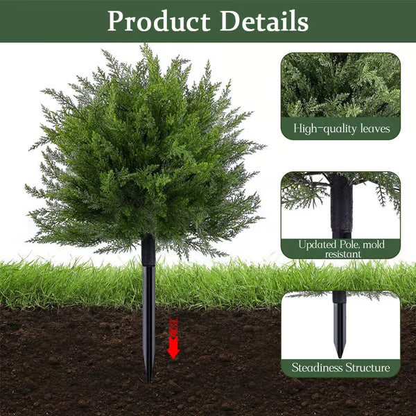 Artificial Cedar Landscape Tree – Outdoor Porch & Garden Decor