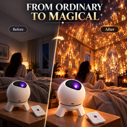 🔮✨ Magic Castle Immersive Room Projector — Turn Your Bedroom Into Another World