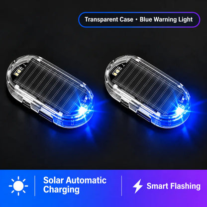 Solar-Powered Car Security Warning Light — Make Your Parked Car Look Less Like an Easy Target