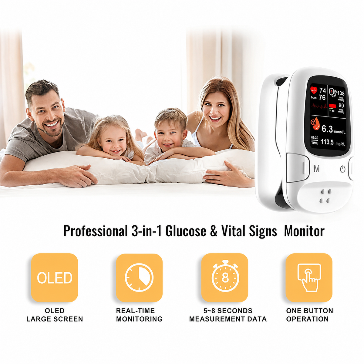 ✨✨Multi-Function Health Monitoring Device