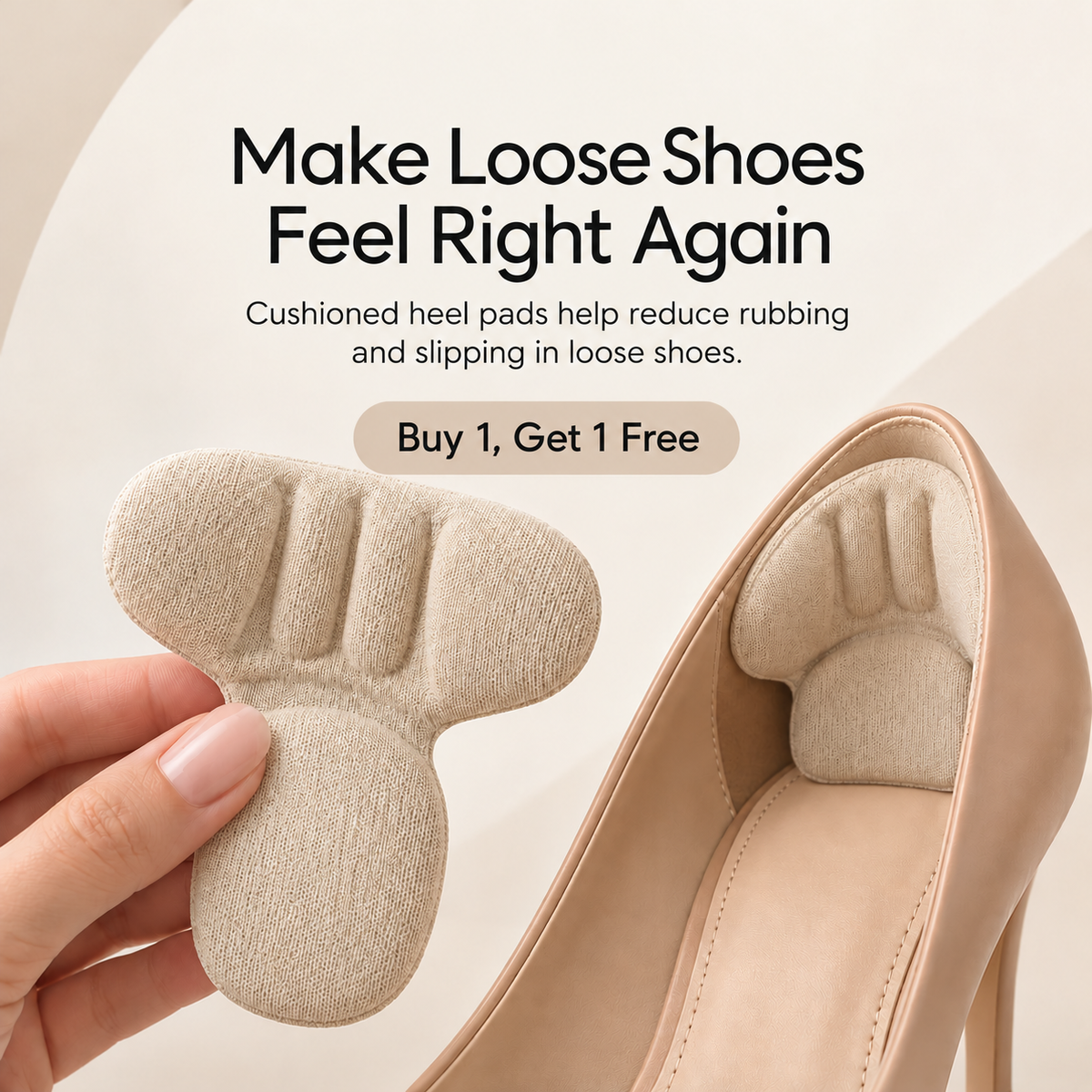 Heel Grip Pads for Loose Shoes – Wear Your Favorites Again