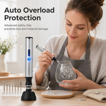 ✍️ 50% OFF! ⚡ Mini Engraving Pen – Cordless, Precise & Versatile ✨
