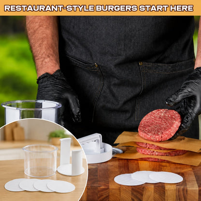 🍔 Burger Patty Maker for Easy Homemade Burgers
