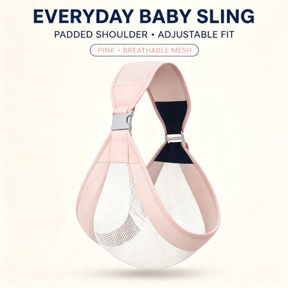 Adjustable Single Shoulder Portable Strap, Soft Lightweight Textile Design for Front Carry, Travel and Daily Outings