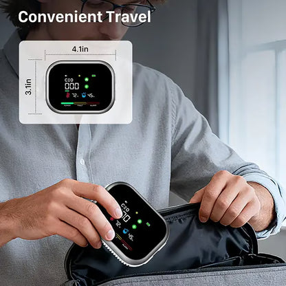 Limited-Time $10 OFF!🚨 6-in-1 Smart Home Safety Detector – CO, Gas, Smoke, Temperature & Humidity Alarm