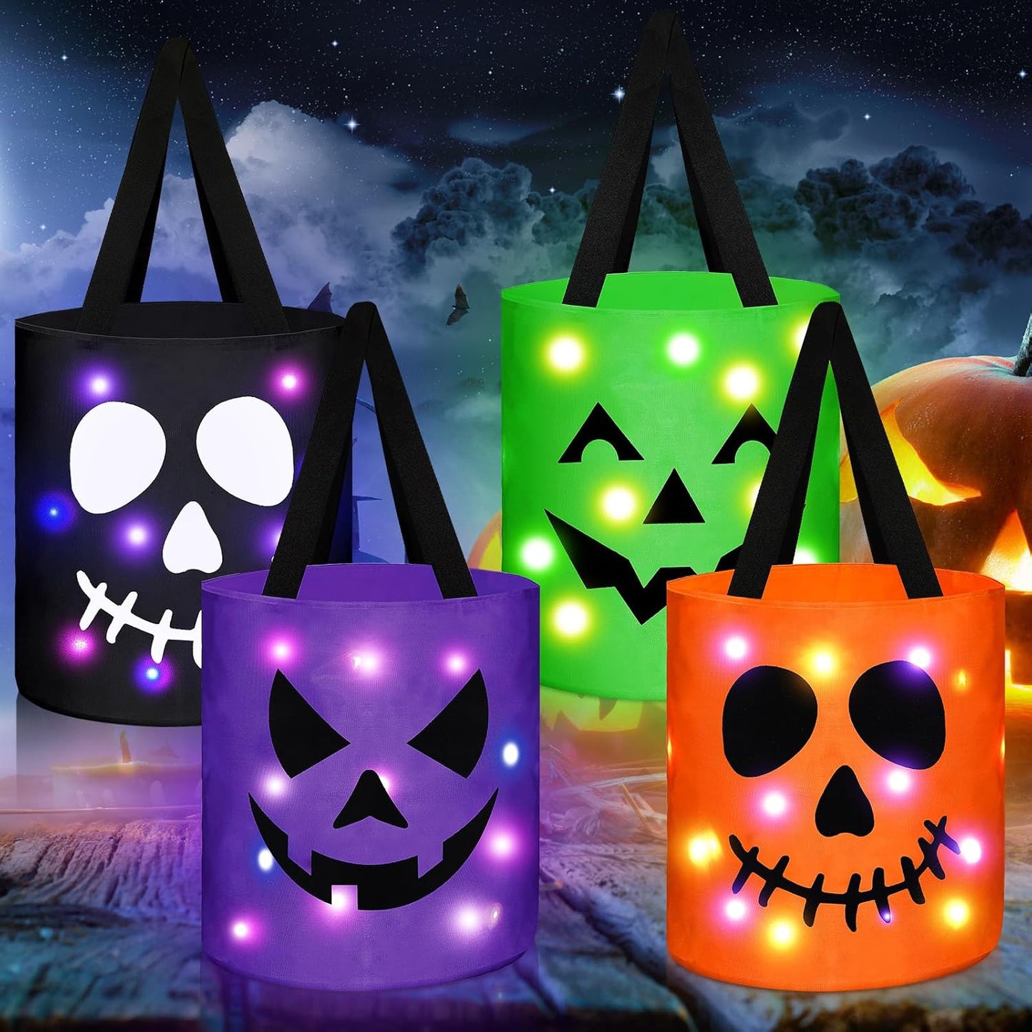 🔥LAST DAY 49% OFF - 🎃 Halloween Candy Bucket Set