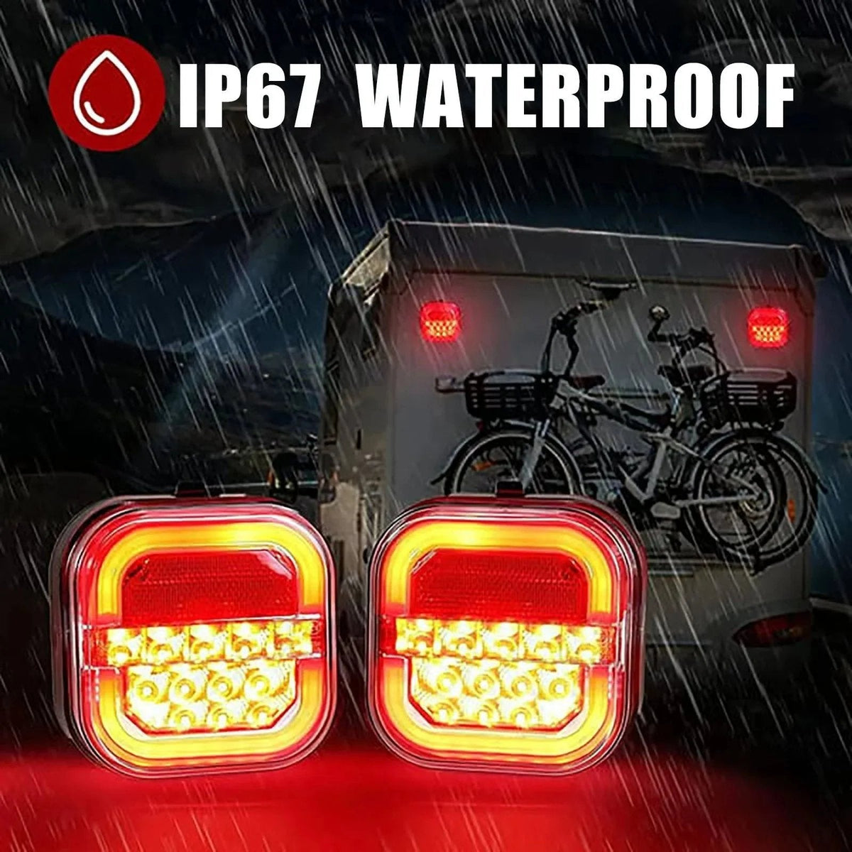 HOT SALE 50% OFF 🚚2-Light LED Trailer Light Kit