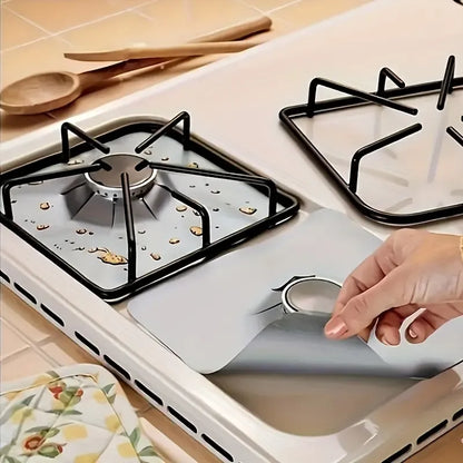 🍳 Reusable Gas Stove Burner Liners – Less Scrubbing, Easier Cleanup 🍴