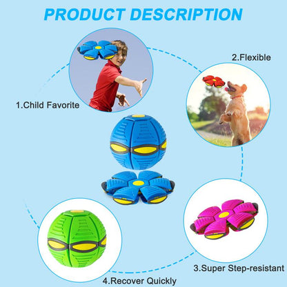 💥2026 Christmas Hot Seller - Magic Flying Saucer Bouncy Ball