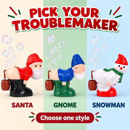 🎅🎈Holiday Farting Bubble Machine With 60 mL Solution