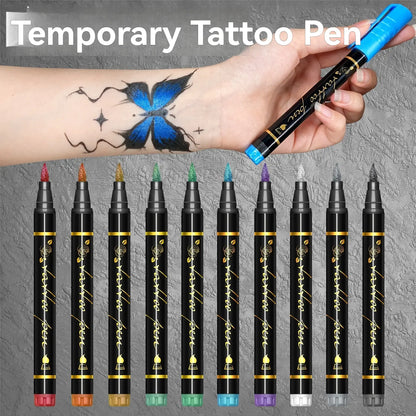 Create Spooky Body Art in Minutes—No Pain, No Commitment