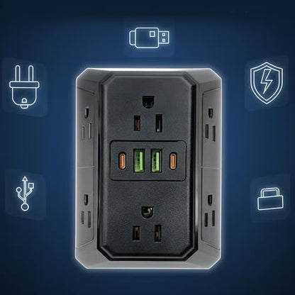 Multi Plug 6-Outlet Extender