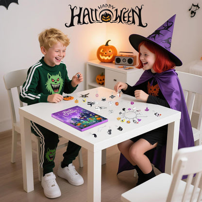 Halloween Calendar | DIY Charm Bracelet & Necklace Kit for Kids