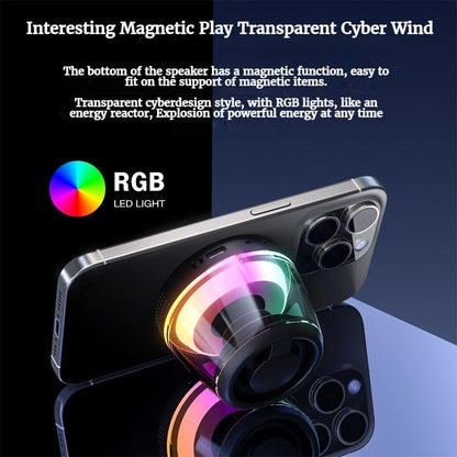 🔥HOT SALE 50% OFF🔥Magnetic Mini Bluetooth Speaker with RGB Light