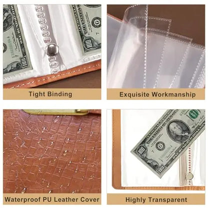 🔥 A6 Lockable Savings Binder – Cash & Document Organizer
