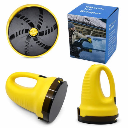 🚗⚡ Electric Car Windshield Snow Scraper & De-Icing Tool for Fast Winter Snow Removal 🌨️🧊💨