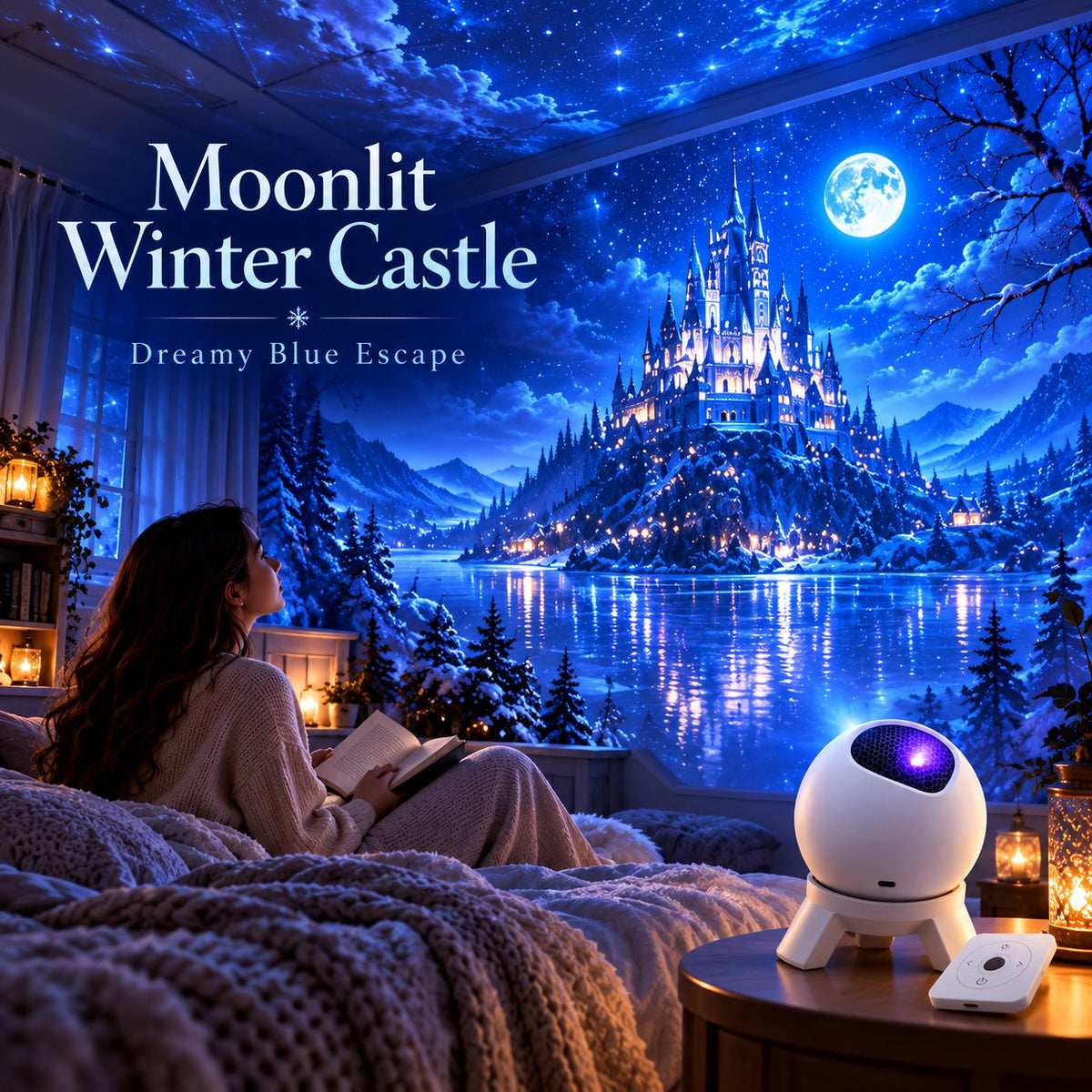 🔮✨ Magic Castle Immersive Room Projector — Turn Your Bedroom Into Another World