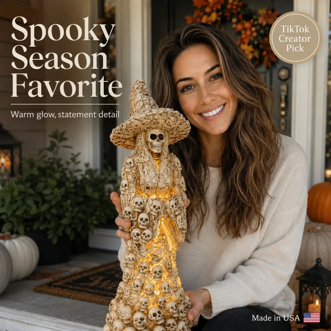 🔥HOT SALE 49% OFF✨Skeleton Witch Ornament(🎁BUY 2 FREE SHIPPING)