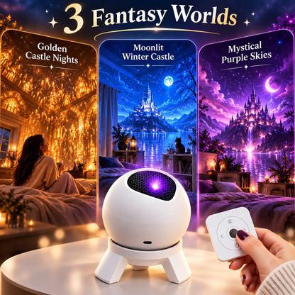 🔮✨ Magic Castle Immersive Room Projector — Turn Your Bedroom Into Another World