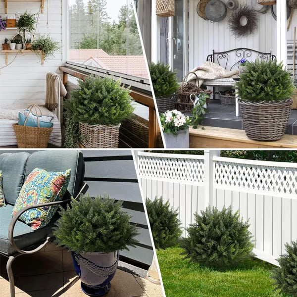 Artificial Cedar Landscape Tree – Outdoor Porch & Garden Decor