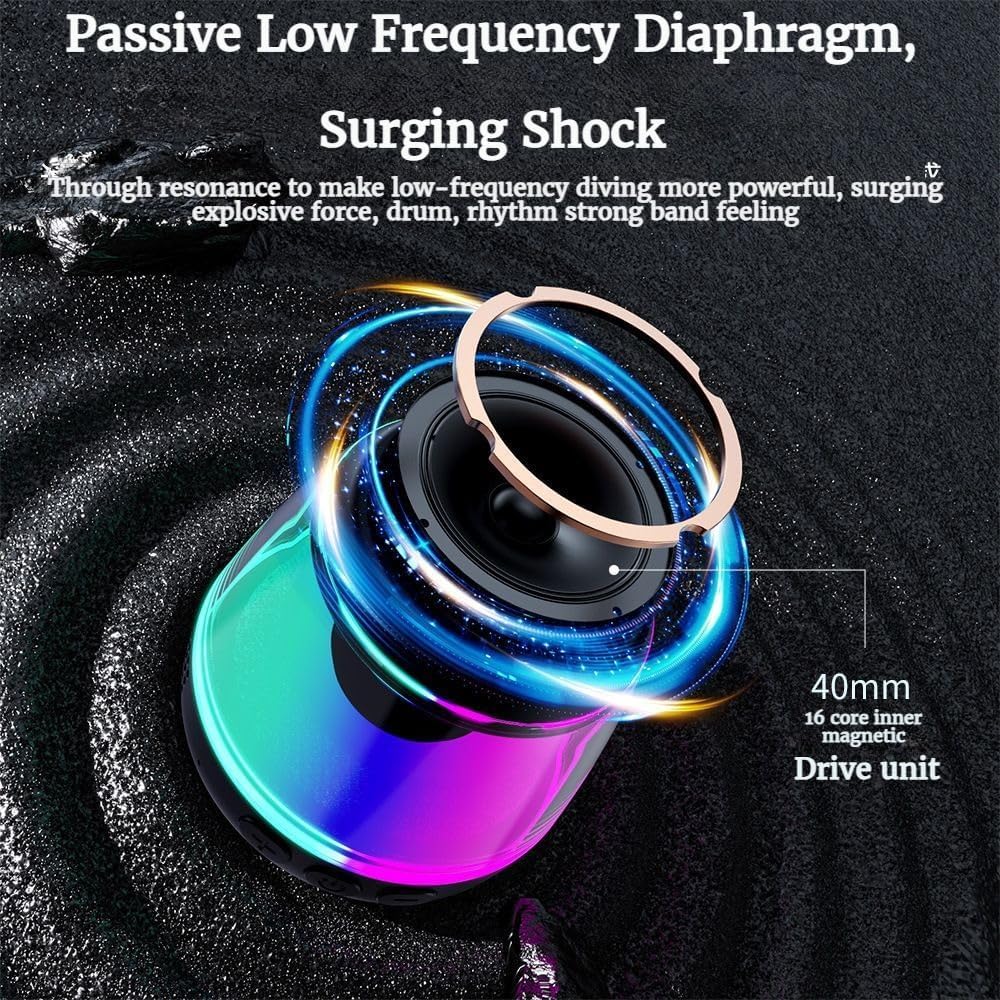 🔥HOT SALE 50% OFF🔥Magnetic Mini Bluetooth Speaker with RGB Light