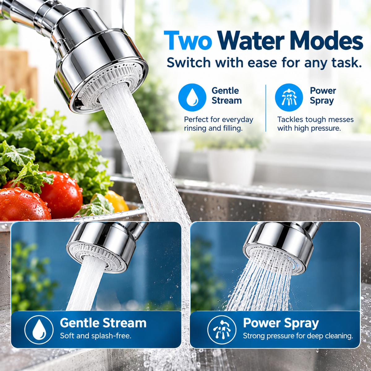 Robotic Arm Universal Faucet Extender