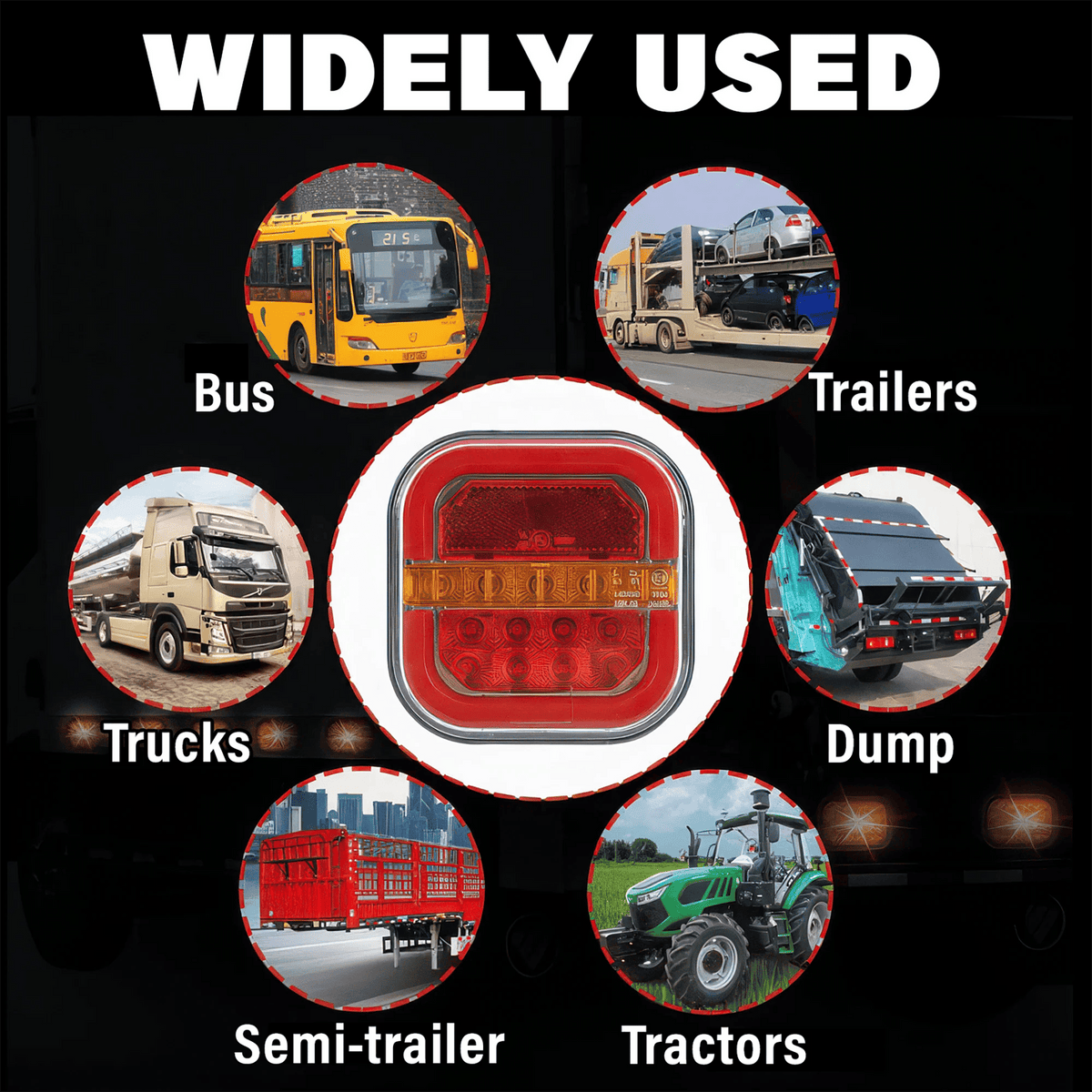 HOT SALE 50% OFF 🚚2-Light LED Trailer Light Kit