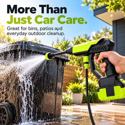 🚗💦 Portable Cordless Pressure Washer Gun – Powerful Car Wash & Outdoor Cleaning Made Easy! ✨