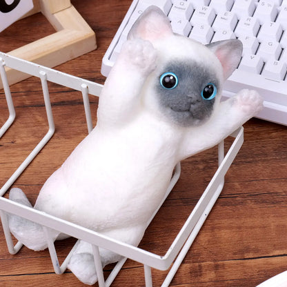 Handmade Silicone Squeeze Toy - Cartoon Stress Relief Toys for Autism, Hyperreal Kawaii Simulation Cat/Dog, DIY Unique Gifts, Squishys