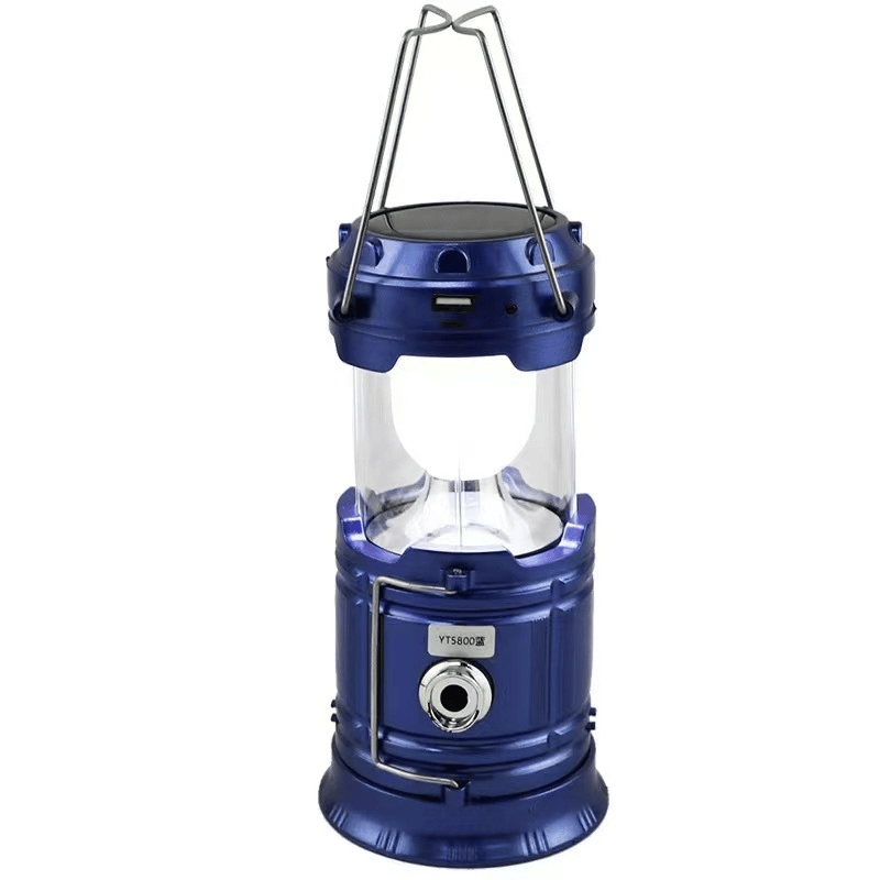 ☀️ Collapsible Solar Camping Lantern – Portable LED Emergency Light