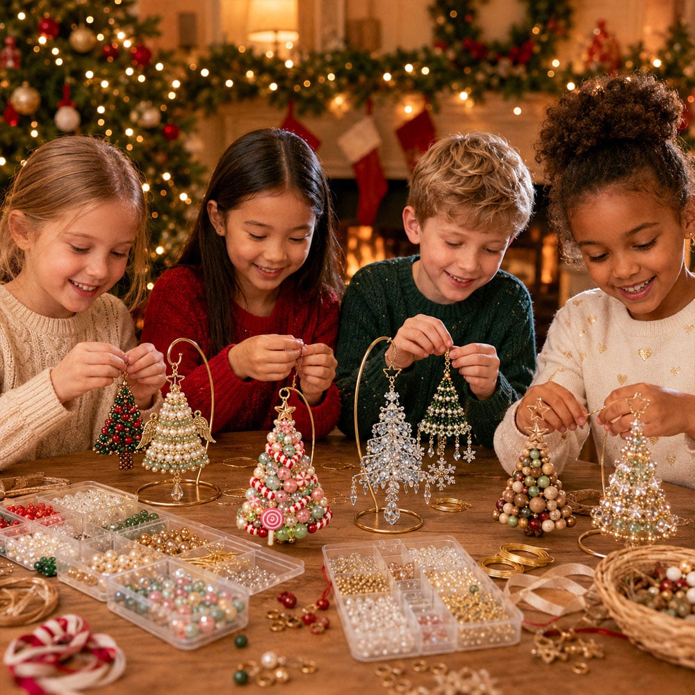 Christmas ornament craft activity