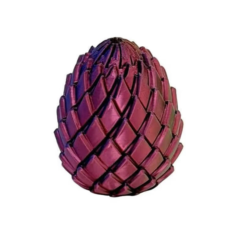 3D Printed Twisted Dragon Egg – Sensory Fidget & Stress Relief Toy