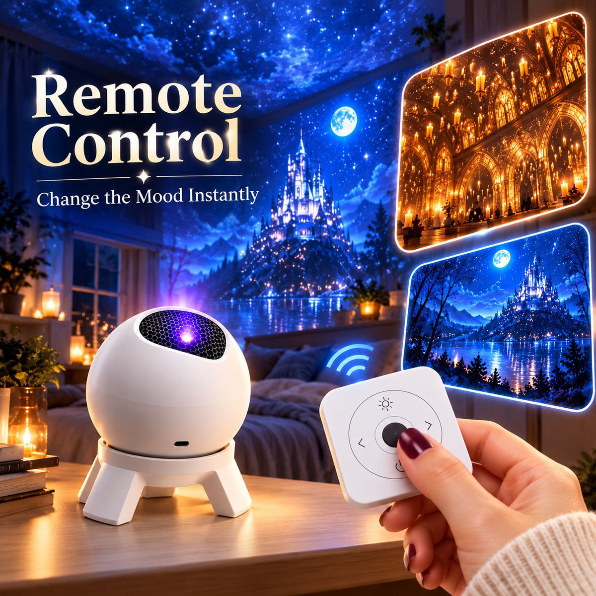 🔮✨ Magic Castle Immersive Room Projector — Turn Your Bedroom Into Another World