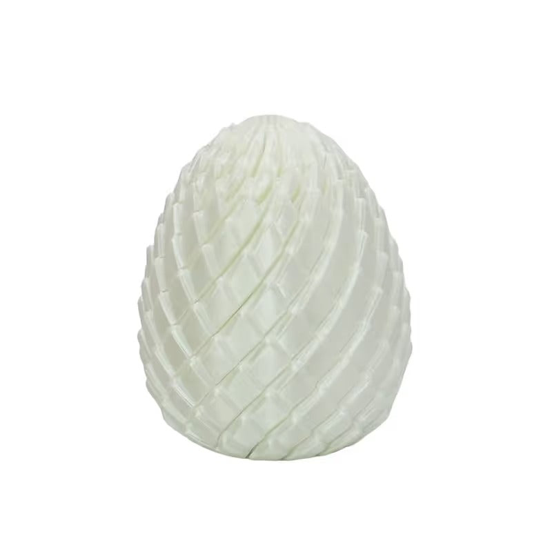 3D Printed Twisted Dragon Egg – Sensory Fidget & Stress Relief Toy