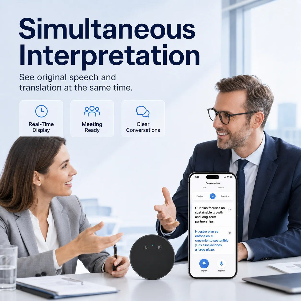🌍 AI Pocket Translator – Real-Time Two-Way Voice Translation in 165+ Languages