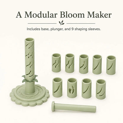 🎉Modular Clay Bloom Maker with 9 Shaping Sleeves