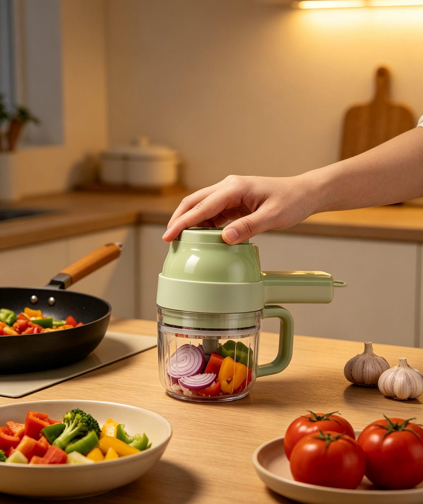 💥 Multi-Function Kitchen Food Chopper | Time-Saving Food Prep Gadget