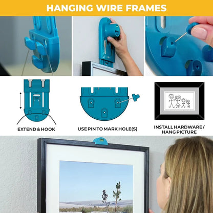 All-in-One Picture Hanging Kit, Level & Hardware