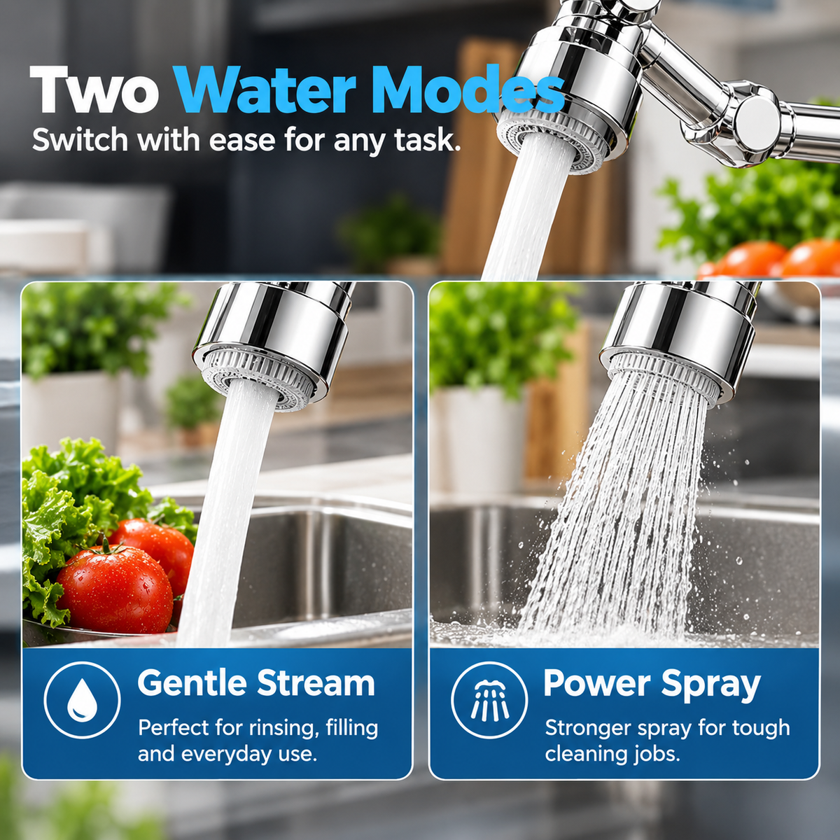 Robotic Arm Universal Faucet Extender