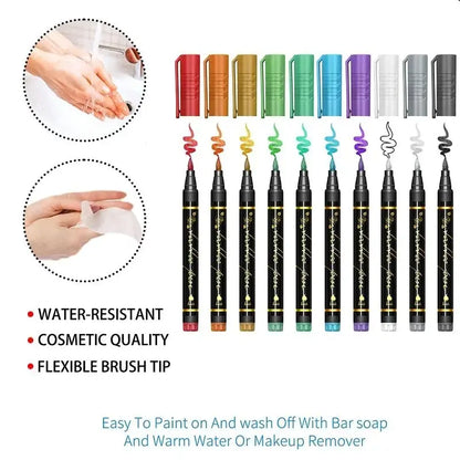 Create Spooky Body Art in Minutes—No Pain, No Commitment