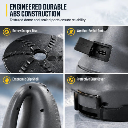 🚗⚡ Electric Car Windshield Snow Scraper & De-Icing Tool for Fast Winter Snow Removal 🌨️🧊💨
